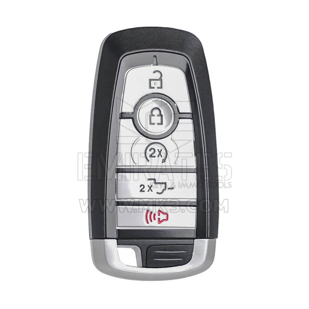 مفتاح ريموت ذكي فورد 2016-2021، 4 أزرار + زر واحد، 902 ميجاهرتز، 164-R8166