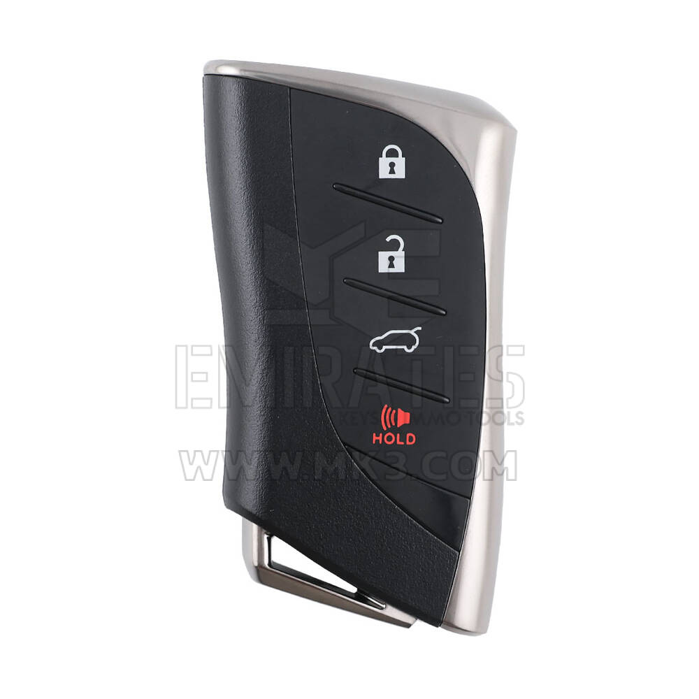 مفتاح ريموت ذكي عالمي من Keydiy KD بثلاثة أزرار + زر واحد لسيارة لكزس ZB42-4