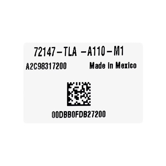 هوندا بايلوت / باسبورت 2021 مفتاح ذكي اصلي 5 ازرار 433 ميجا هرتز (سائق 1) 72147-TG7-AA1
