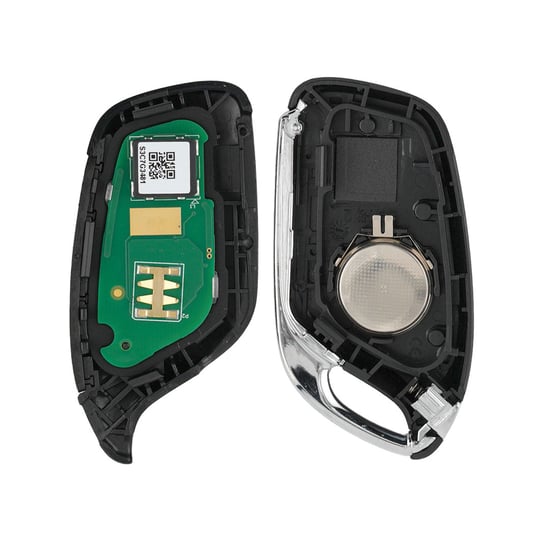 مفتاح ريموت ذكي أصلي لسيارة MG ZS 2019-2023 مزود بـ 3 أزرار وتردد 433 ميجا هرتز باللون الأسود