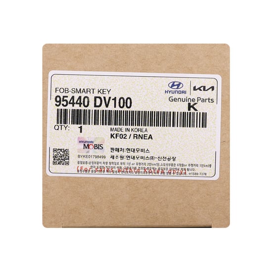 مفتاح ريموت ذكي أصلي لسيارة كيا تاسمان 2025، 4 أزرار + 1، تردد 433 ميجاهرتز، 95440-DV100