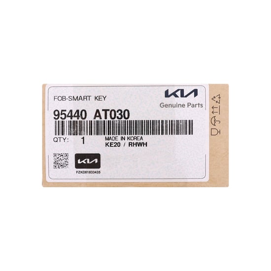 كيَا نيرو 2023 مفتاح ذكي أصلي عن بُعد 4 أزرار 433 ميجاهرتز 95440-AT030