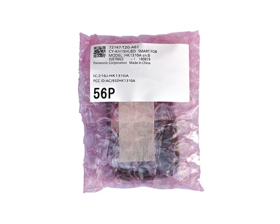 هوندا أكورد 2016-2017 مفتاح ذكي أصلي 433 ميجا هرتز 72147-T2G-A61