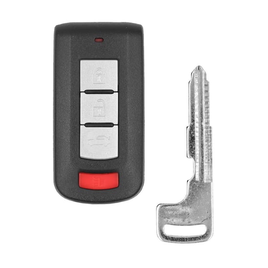 Mitsubishi 2018-2022 Smart Remote Key 3 + 1 أزرار 433 ميجا هرتز