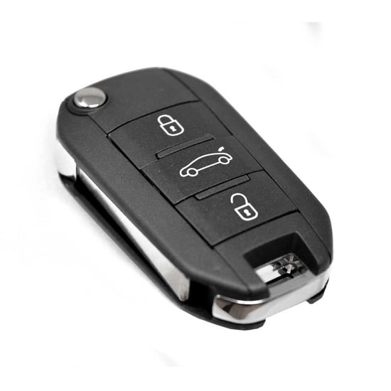 بيجو 301508 Citroen C-Elysee C4-Cactus Flip Remote Key 433MHz 3 Buttons FCC ID: 9807343377 / 2013DJ0113