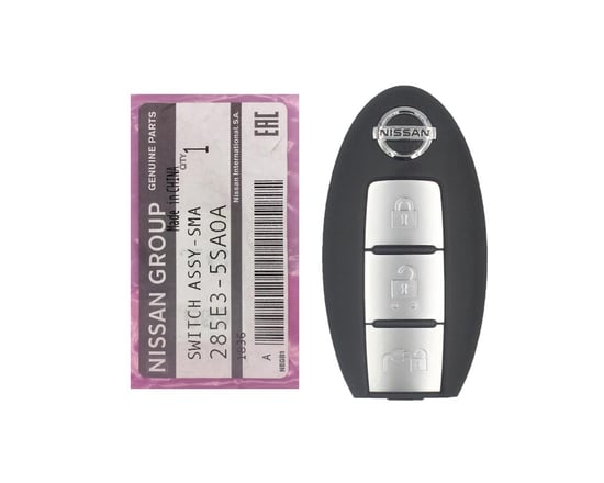 مفتاح ريموت ذكي أصلي لسيارة نيسان ليف موديل 2018 بتردد 433 ميجاهرتز 285E3-5SA0A / 285E3-5SA0B