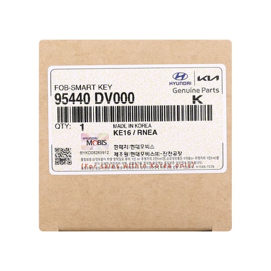 مفتاح ريموت ذكي أصلي لسيارة كيا تاسمان 2025، 4 أزرار + 1، تردد 433 ميجاهرتز، 95440-DV000