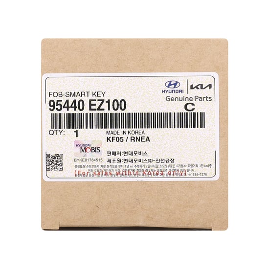 مفتاح ريموت ذكي أصلي لسيارة كيا EV4 موديل 2025، 6 أزرار + زر واحد، تردد 433 ميجاهرتز، 95440-EZ100