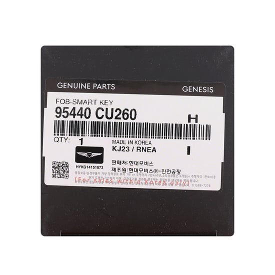 جينيسيس GV60 2026 مفتاح ذكي أصلي عن بُعد 5+1 أزرار 433 ميجاهرتز 95440-CU260
