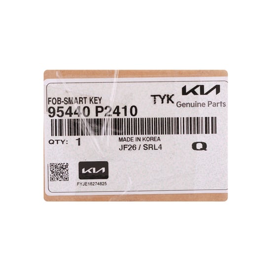 مفتاح ريموت ذكي أصلي لسيارة كيا سورينتو 2022، 3 أزرار، 433 ميجاهرتز، 95440-P2410