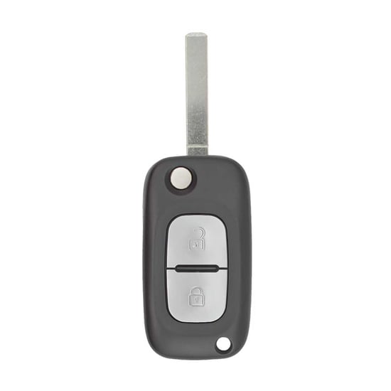 Renault Flip Remote Key 2 أزرار 433 ميجا هرتز PCF7946 باقة FCC ID: 1618477A