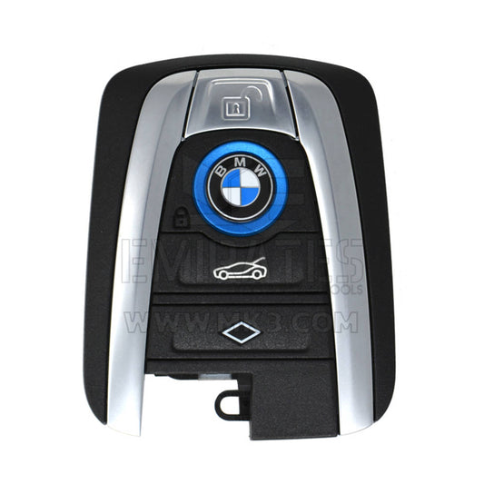 مفتاح ذكي أصلي من BMW FEM مع 4 أزرار وتردد 433 ميجا هرتز وصندوق خلفي صغير