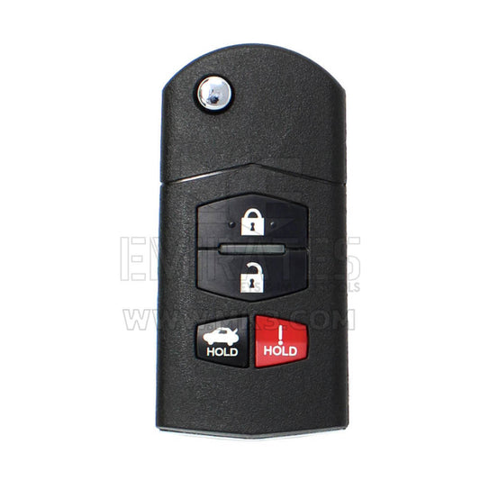 Keydiy KD Universal Flip Remote Key 3 + 1 أزرار Mazda Type B14-3 + 1