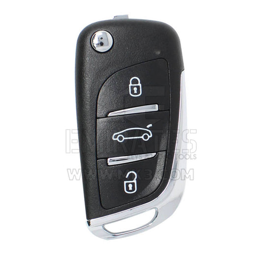 Xhorse VVDI Key Tool VVDI2 Flip Remote Key 3 أزرار بيجو / سيتروين ستايل XEDS01EN