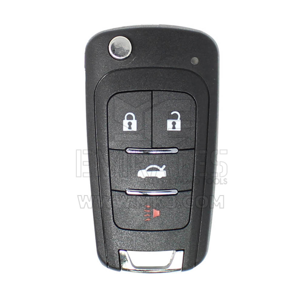 Xhorse سلك ريموت مفتاح فليب نوع 4 أزرار GM Style XKBU01EN