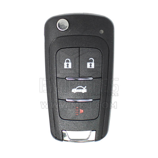 Xhorse سلك ريموت مفتاح فليب نوع 4 أزرار GM Style XKBU01EN