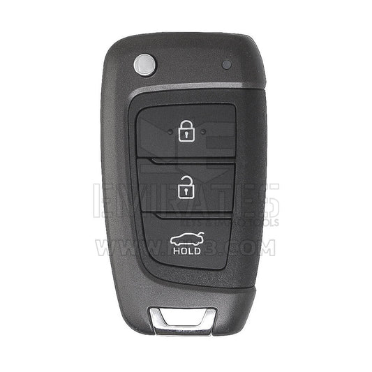 مفتاح ريموت أصلي لسيارة هيونداي أزيرا 2018-2019، 3 أزرار، 433 ميجاهرتز، 95430-G8100