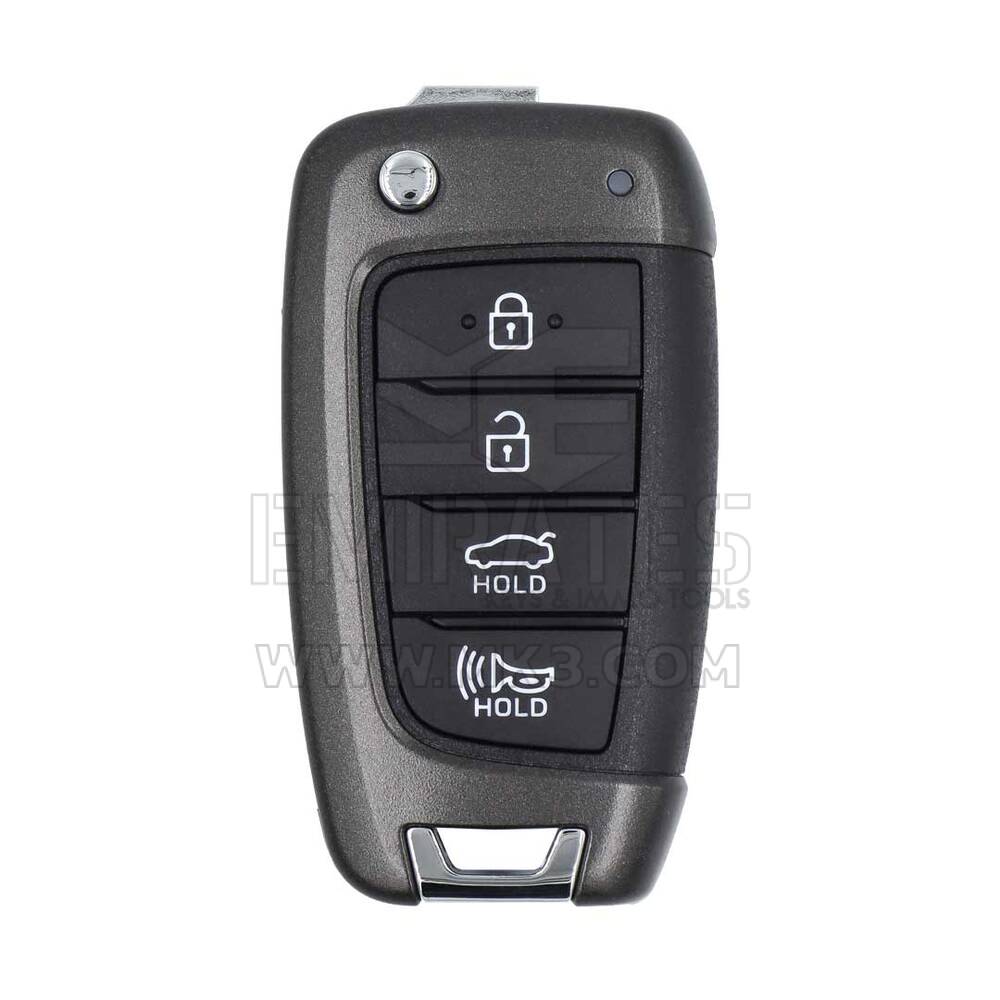 مفتاح ريموت أصلي لهيونداي النترا 2021، 4 أزرار، 433 ميجاهرتز، 95430-AA100