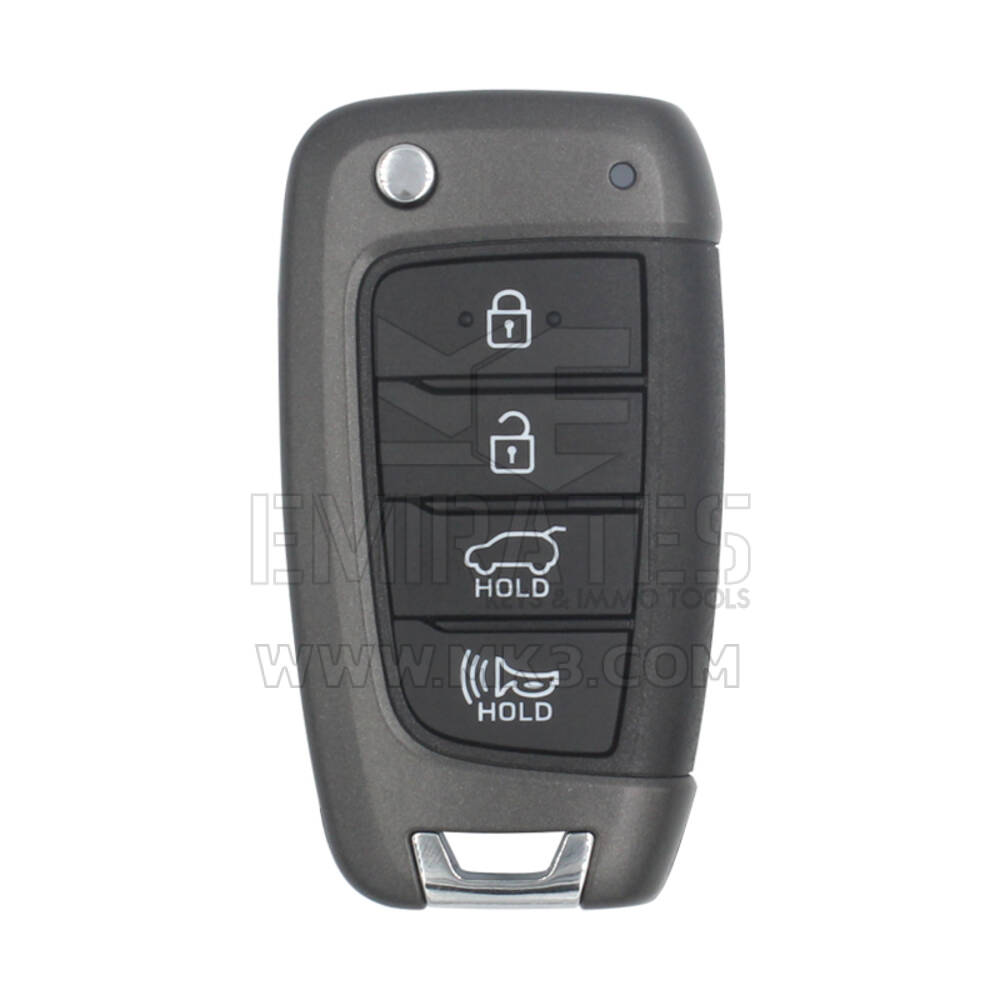 مفتاح ريموت أصلي لسيارة هيونداي سانتا في موديل 2019، 4 أزرار، 433 ميجاهرتز، 95430-S2100