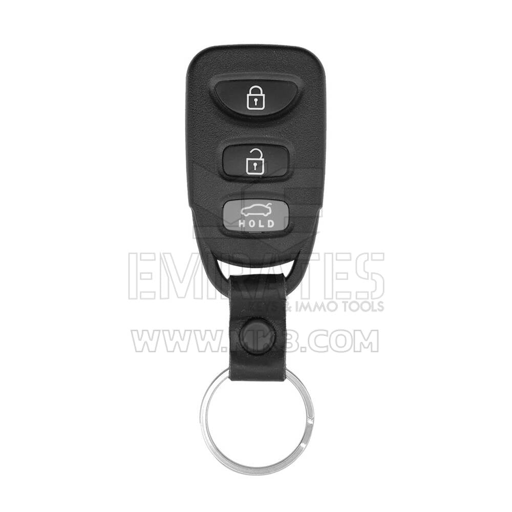 مفتاح ريموت أصلي لسيارة هيونداي سوناتا 2011، 3 أزرار + 1، تردد 433 ميجاهرتز