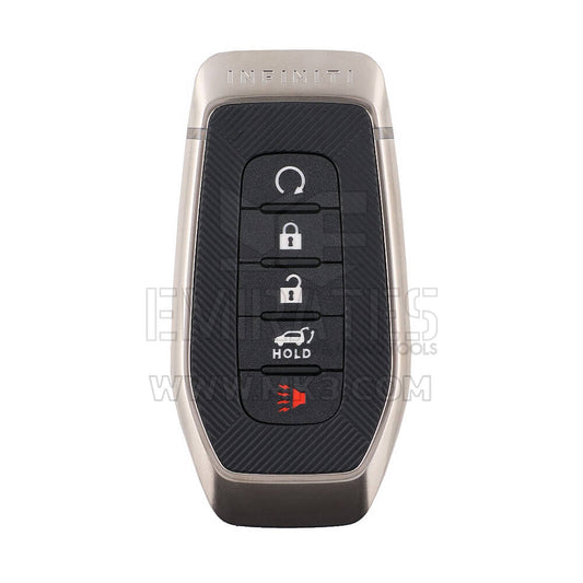 مفتاح ريموت ذكي أصلي لسيارة إنفينيتي QX80 موديل 2025، 4 أزرار + 1، تردد 433 ميجاهرتز، 285E3-7JA8B