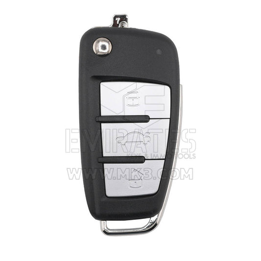 Keydiy KD Universal Flip Remote Key 3 أزرار أودي نوع B02