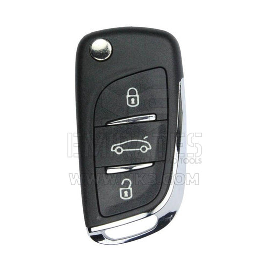 Keydiy KD Universal Flip Remote Key 3 أزرار PSA نوع NB11-ATT-36