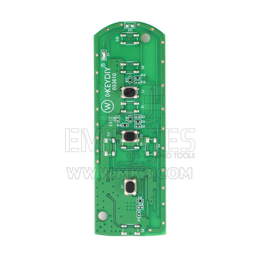 مفتاح لوحة دارات مطبوعة ذكي عالمي KD من Keydiy بثلاثة أزرار من نوع Mazda ZB44-3