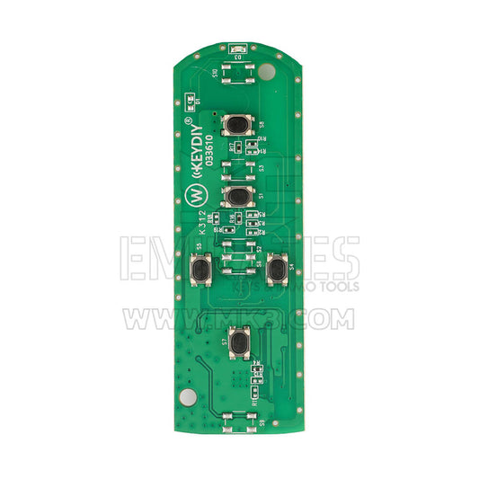 مفتاح لوحة دارات مطبوعة ذكي عالمي KD من Keydiy، 4+1 زر، نوع Mazda ZB44-5