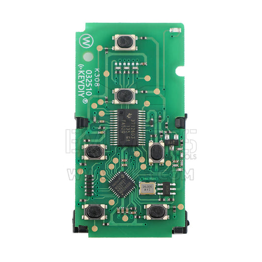 لوحة دارات مطبوعة للتحكم عن بعد الذكي العالمي KD من Keydiy، 6 أزرار، نوع تويوتا TDB07-6