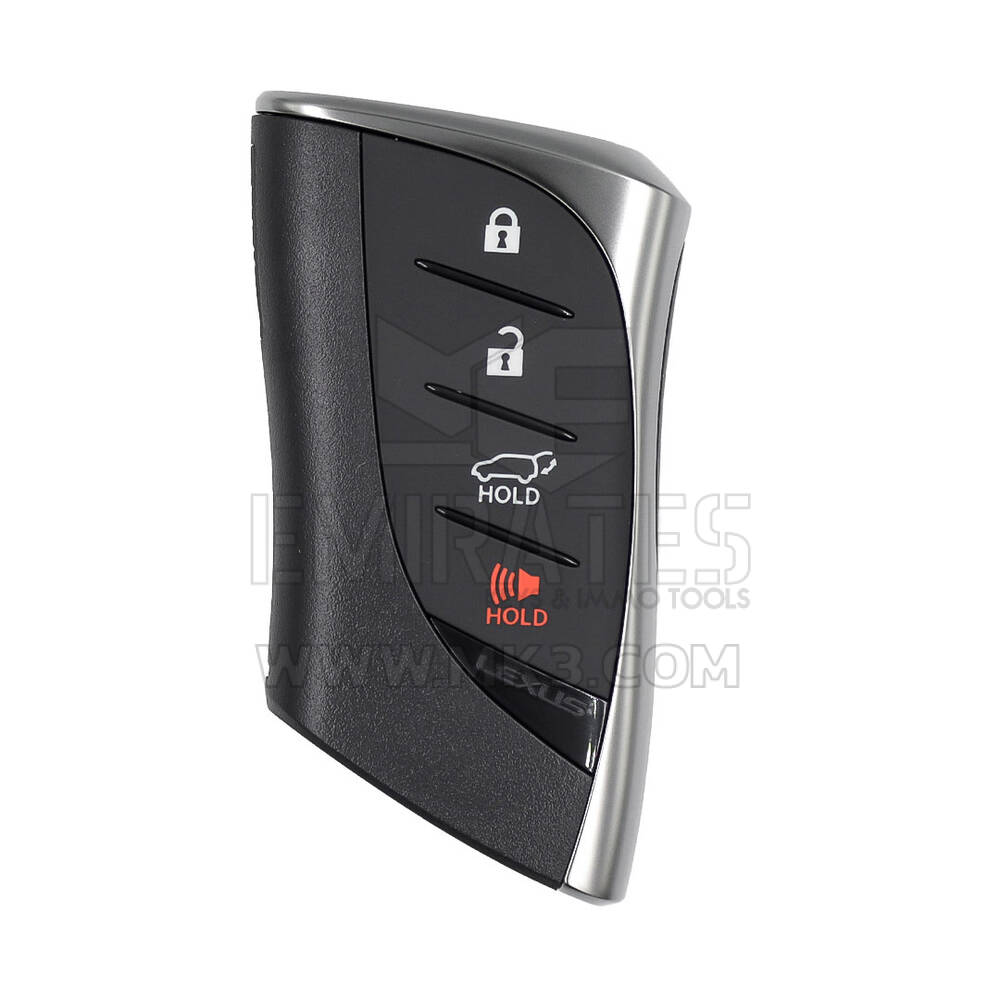 مفتاح ريموت ذكي أصلي لسيارة لكزس LX600 موديل 2022، 3 أزرار + 1، تردد 312.11/314.35 ميجاهرتز، 8990H-78020