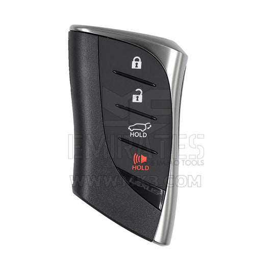 مفتاح ريموت ذكي أصلي لسيارة لكزس LX600 موديل 2022، 3 أزرار + 1، تردد 312.11/314.35 ميجاهرتز، 8990H-78020