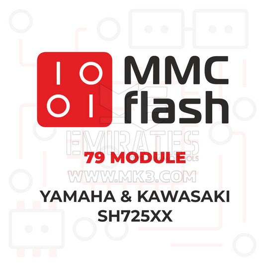 MMCFlash - 79 وحدة ياماها وكاواساكي SH725xx
