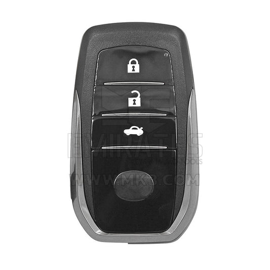 مفتاح تحكم عن بُعد ذكي عالمي من KeyDiy KD TB01-3 لسيارة تويوتا لكزس بثلاثة أزرار مع جهاز إرسال واستقبال 8 أمبير