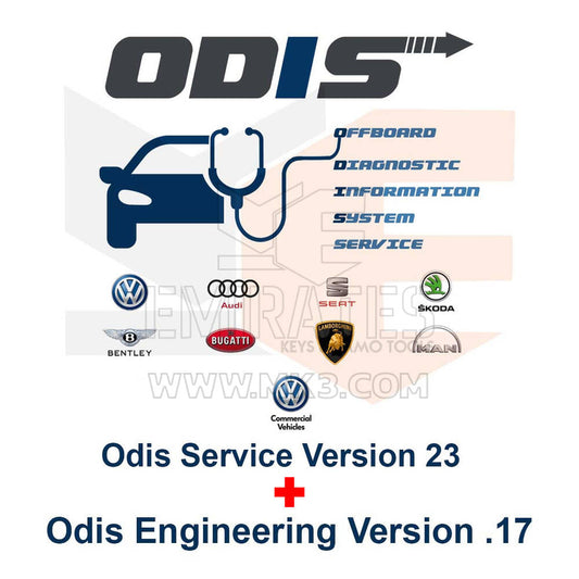 حزمة برامج VAG Group (Odis Service 23 وOdis Engineering 17)