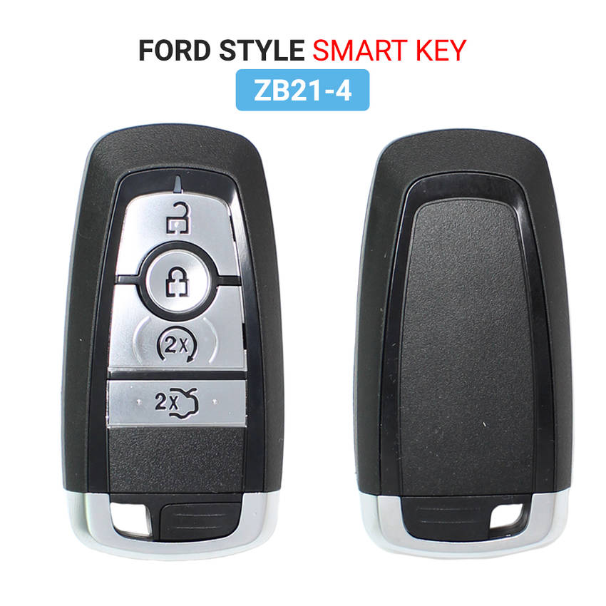 Keydiy KD Universal Smart Remote Key 4 أزرار Ford Type ZB21-4
