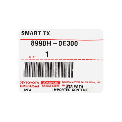 مفتاح ريموت ذكي أصلي لسيارة لكزس RX 2022 مزود بـ 3 أزرار و1 تردد 314.35/312.11 ميجا هرتز 8990H-0E300