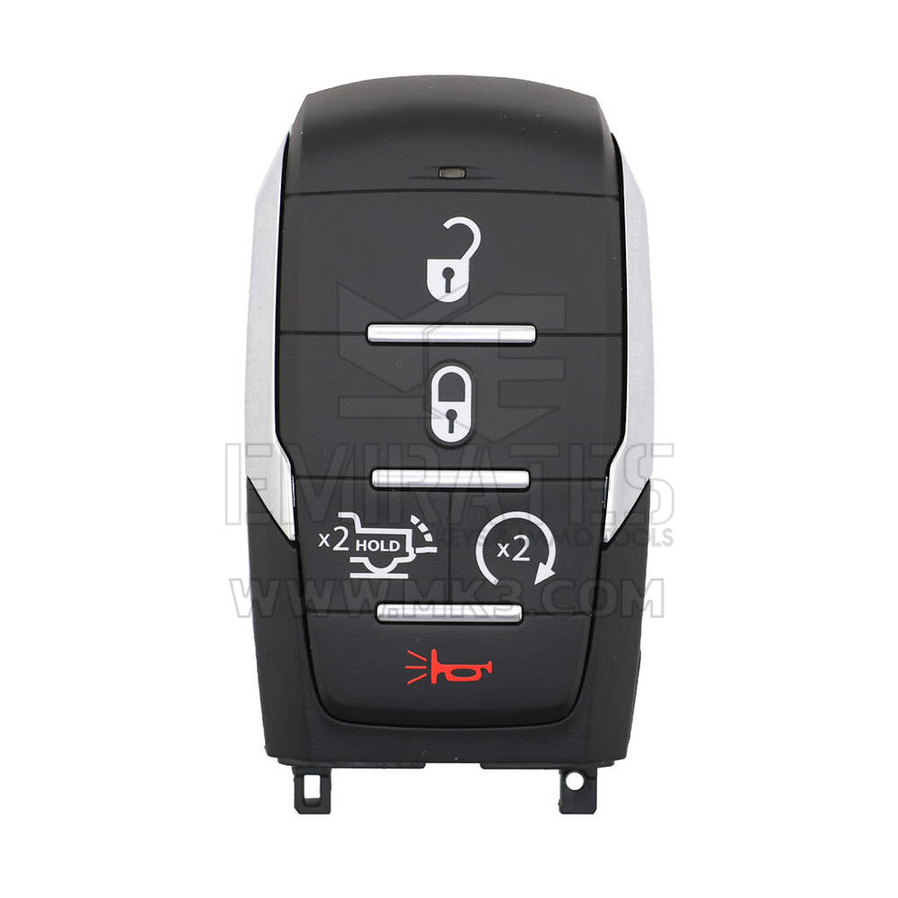 مفتاح ريموت ذكي أصلي RAM 1500 RHO 2025، 4 أزرار + 1، تردد 433 ميجاهرتز، 68523825AB