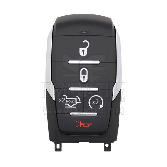 مفتاح ريموت ذكي أصلي RAM 1500 RHO 2025، 4 أزرار + 1، تردد 433 ميجاهرتز، 68523825AB