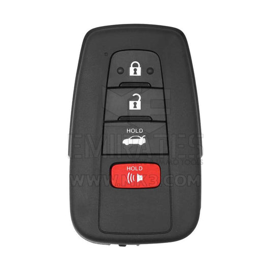 مفتاح ريموت ذكي أصلي لسيارة تويوتا كامري 2018، 4 أزرار، تردد 315 ميجاهرتز، 89904-0620 / 89904-06220 / 89904-06240 / 89904-06350 / 89904-33550 / 89904-33740