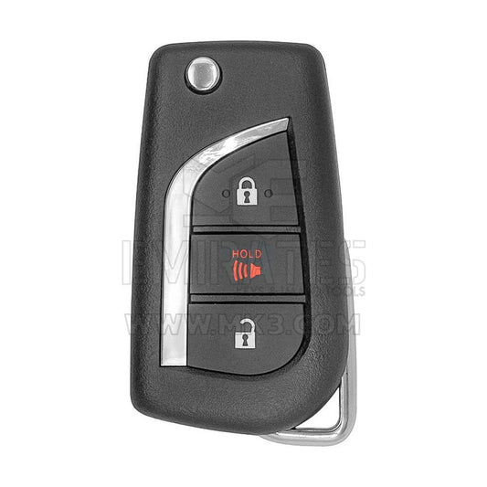 Toyota Rav4 2019 Original Flip Remote 2 + 1 زر 312 ميجا هرتز / 314 ميجا هرتز 89070-0R380