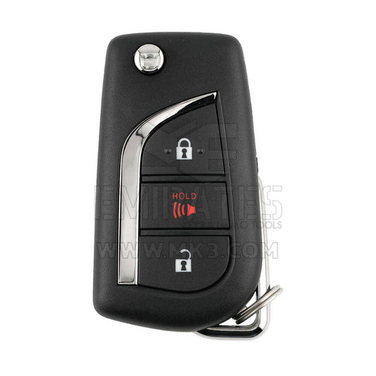 مفتاح ريموت تويوتا راف 4 أصلي قابل للطي مزود بزرين + زر واحد بتردد 315 ميجا هرتز 89070-0R300