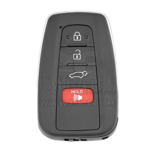 جهاز التحكم عن بعد الذكي الأصلي من PCB لسيارة Toyota Rav4 / Highlander 2019-2023، 3+1 زر، 312.11/314.35 ميجا هرتز