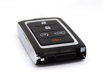 جهاز تحكم عن بعد ذكي أصلي لسيارة جيب واجونير 2021 4 + 1 زر 433 ميجا هرتز 68377534AB