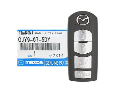 مازدا 3-6 2013-2018 مفتاح ريموت ذكي اصلي 4 ازرار 315 ميجا هرتز GJY9-67-5DY