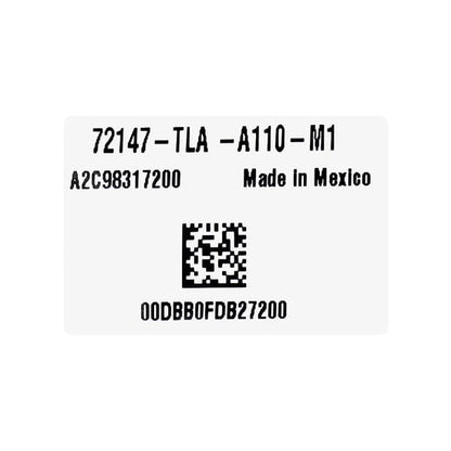 هوندا بايلوت / باسبورت 2021 مفتاح ذكي اصلي 5 ازرار 433 ميجا هرتز (سائق 1) 72147-TG7-AA1