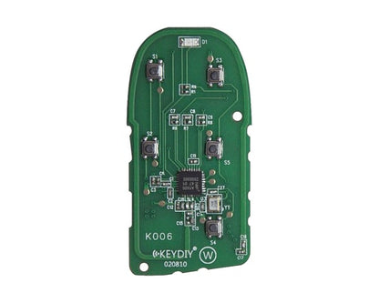 Keydiy KD Universal Smart Remote Key 4 + 1 زر دودج رام نوع ZB18