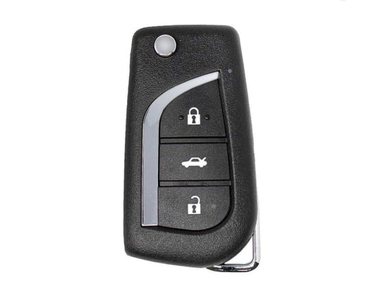 وجهاً لوجه Universal Copier Flip Remote Key 3 أزرار 315MHz Toyota Type RD774