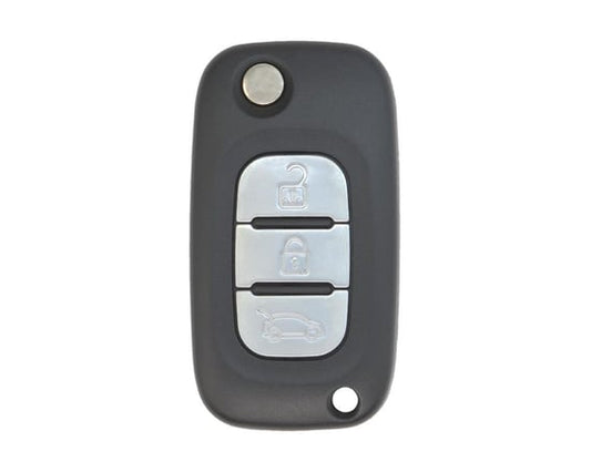 Renault Fluence Megane 3 Flip Remote Key 3 أزرار 433MHz PCF7961A باقة