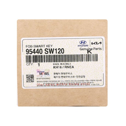 مفتاح ريموت ذكي أصلي لسيارة كيا PV5 موديل 2026، 3 أزرار + زر واحد، تردد 433 ميجاهرتز، 95440-SW120